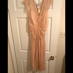 Vintage Moschino Silk Crepe Dress NWT